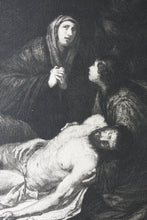 Load image into Gallery viewer, Jusepe de Ribera, after. The Descent from the Cross. Mezzotint by Wilhelm Krauskopf. 1884.