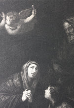Load image into Gallery viewer, Jusepe de Ribera, after. The Descent from the Cross. Mezzotint by Wilhelm Krauskopf. 1884.