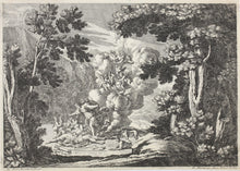 Load image into Gallery viewer, Jean Le Pautre. Venus mourning the death of Adonis. Etching. 1633-1682.
