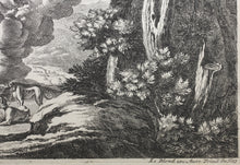 Load image into Gallery viewer, Jean Le Pautre. Venus mourning the death of Adonis. Etching. 1633-1682.
