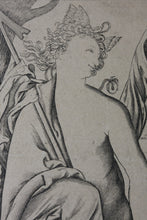 Load image into Gallery viewer, Monogrammist HL. Mars and Venus. Engraving. 1511-1533.