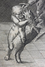 Load image into Gallery viewer, Houwens, Isack (Isaac), publisher. Young and old age. Engraving. 1650 - 1700.