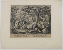 Load image into Gallery viewer, Maarten de Vos, after. Euphraxia Romana. Engraving by Adriaen Collaert. C. 1580.