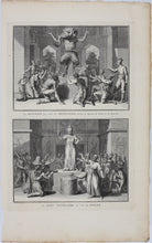 Load image into Gallery viewer, Bernard Picart. Chingulais Deity Worship. Engraving. 1729.