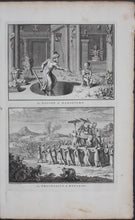Load image into Gallery viewer, Bernard Picart. Interior View of the Pagoda of Kamaetsma. The Procession of Vishnu. Engraving. 1722.