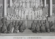 Load image into Gallery viewer, Bernard Picart. Armenien Church. Engraving. C. 1728.