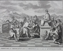 Load image into Gallery viewer, Bernard Picart. Mexican gods. Engraving. 1722.