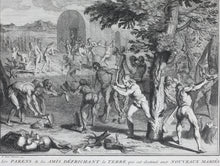 Load image into Gallery viewer, Bernard Picart. Wedding ceremonies of the Panama Indians. Engraving. 1723.