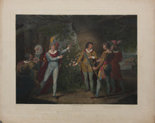 Load image into Gallery viewer, Josiah Boydell, arter. Shakespeare. Henry VI, Part 1. Act II. Sc. IV. Engraved by John Ogborne. Hand-colored. 1795.
