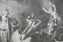 Load image into Gallery viewer, Nicolaes Moyaert, after. Allegory on the Discord in France. Etching by Pieter Nolpe. 1638.