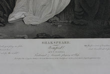 Load image into Gallery viewer, Francis Wheatley, after. Shakespeare. Tempest. Act V. Scene I. Engraved by Caroline Watson. 1795.