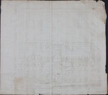 Load image into Gallery viewer, Tobias Gabriel Beckh. View of Hanging Gardens in Passau. Engraving. 1708.