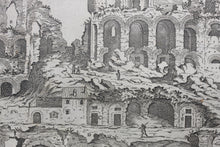Load image into Gallery viewer, Étienne Dupérac. Palatine from the Circus Maximus. Engraving. After 1575.