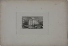 Load image into Gallery viewer, Joseph Mallord William Turner, after. Caerlaverock Castle. Engraved by Edward Goodall. 1834.