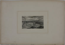 Load image into Gallery viewer, Joseph Mallord William Turner, after. Edinburgh from Blackford Hill. Engraved by William Miller. 1833.