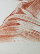 Load image into Gallery viewer, Pierre Thomas Le Clerc, after. Two female heads No. 2. Etching by Roubillac. Late XVII C.