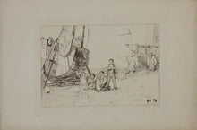 Load image into Gallery viewer, Joseph Mallord William Turner. Marine Dabblers. Etching. 1811.