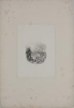 Load image into Gallery viewer, Joseph Mallord William Turner, after. The Garden. Engraved by Edward Goodall. 1839.