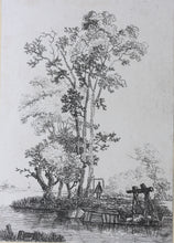 Load image into Gallery viewer, John Thomas Smith. Two Landscapes. Etchings. 1793.