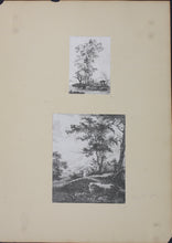 Load image into Gallery viewer, John Thomas Smith. Two Landscapes. Etchings. 1793.
