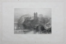 Load image into Gallery viewer, Joseph Mallord William Turner, after. Tancarville. Engraved by James Tibbits Willmore. 1834.