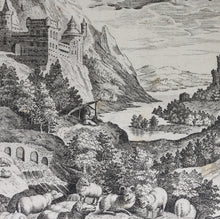 Load image into Gallery viewer, Maarten de Vos, after. 5. Malchus, religious hermit. Etching by Sadeler. Late XVI C.