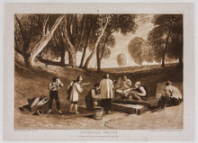 Load image into Gallery viewer, Joseph Mallord William Turner, after. Juvenile Tricks. Engraved by William Say. 1811.