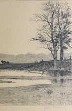 Load image into Gallery viewer, John Ruffin. Rivers End. Etching. C. 1920