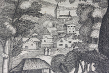 Load image into Gallery viewer, Maarten de Vos, after. Mary the Nephew of Abraham the Hermit. Engraving after Jan Sadeler I. 1580 -1700.