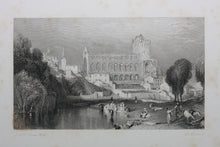Load image into Gallery viewer, Joseph Mallord William Turner, after. Jedburgh Abbey. Engraved by Robert Brandard. 1833