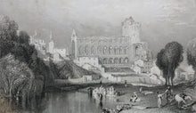 Load image into Gallery viewer, Joseph Mallord William Turner, after. Jedburgh Abbey. Engraved by Robert Brandard. 1833