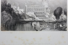 Load image into Gallery viewer, Joseph Mallord William Turner, after. Jedburgh Abbey. Engraved by Robert Brandard. 1833