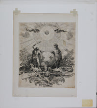 Load image into Gallery viewer, Sébastien Le Clerc. The heroic devise of Louis XIV. Engraving. 1684.