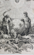 Load image into Gallery viewer, Sébastien Le Clerc. The heroic devise of Louis XIV. Engraving. 1684.