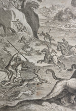 Load image into Gallery viewer, Antonio Tempesta. Boar hunt. Etching. 1608.