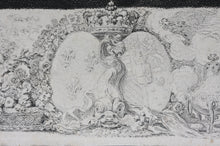 Load image into Gallery viewer, Louise Élisabeth Vigée-Le Brun, after. Innocence taking refuge in the arms of Justice. Engraving by Francesco Bartolozzi. 1783.