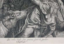 Load image into Gallery viewer, Peter Paul Rubens, after. Diana returning from the Chase. Engraving by Schelte Adamsz Bolswert. 1625-1659.