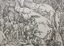 Load image into Gallery viewer, Albrecht Dürer. The Martyrdom of the Ten Thousand. Woodcut. 1496.