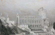 Load image into Gallery viewer, Joseph Mallord William Turner, after. Jedburgh Abbey. Engraved by Robert Brandard. 1833