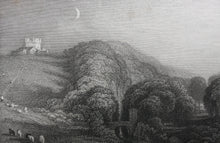 Load image into Gallery viewer, Joseph Mallord William Turner, after. Junction of the Greta and the Tees. Engraved by John Pye. 1834.