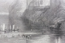 Load image into Gallery viewer, Joseph Mallord William Turner, after. Tancarville. Engraved by James Tibbits Willmore. 1834.