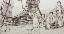 Load image into Gallery viewer, Joseph Mallord William Turner. Marine Dabblers. Etching. 1811.