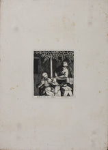 Load image into Gallery viewer, Adriaen van Ostade, after. A mother and child playing. Etching by David Deuchar. 1784.