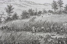 Load image into Gallery viewer, Jan Luyken. The battle of Turnhout in 1597. Etching. 1682.