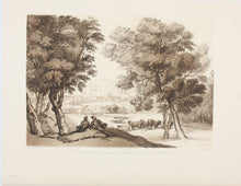 Load image into Gallery viewer, Claude Lorrain, after. A Landscape. Etching by R. Earlom. 1810.