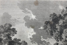 Load image into Gallery viewer, Gabriel Perelle. Landscape with stream. Etching. 1620-1695.