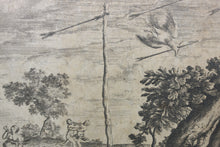 Load image into Gallery viewer, Domenichino, after. Diana and her Nymphs. Etching by Giovanni Francesco Venturini. XVII - XVIII C.