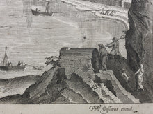 Load image into Gallery viewer, Hendrick van Cleve III, after. View of Liège.Engraving by Philips Galle. 1557-1612.