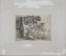 Load image into Gallery viewer, Pieter Snayers, after. A Village Scene with Peasants Fighting. etching Anton Joseph Prenner