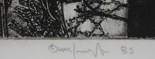 Load image into Gallery viewer, Walter Crump. Promised Equinox II. Aquatint. 1985.